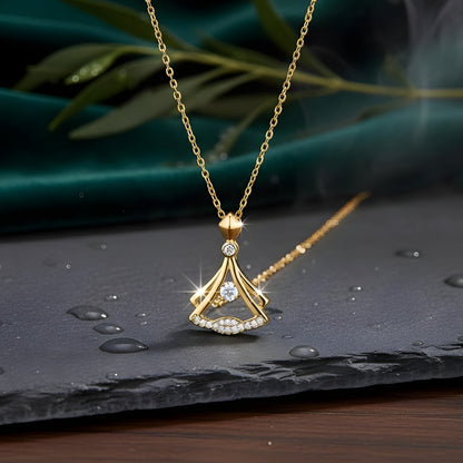 Rhinestone Pendant Necklace for Women – Elegant Sparkling Jewelry